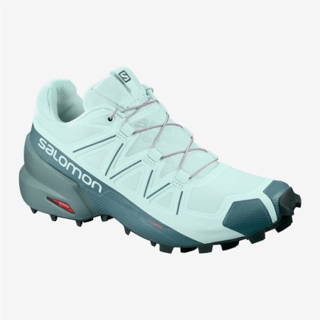 Scarpe Trail Running Salomon SPEEDCROSS 5 W Donna Verde Acqua IT 1-F74